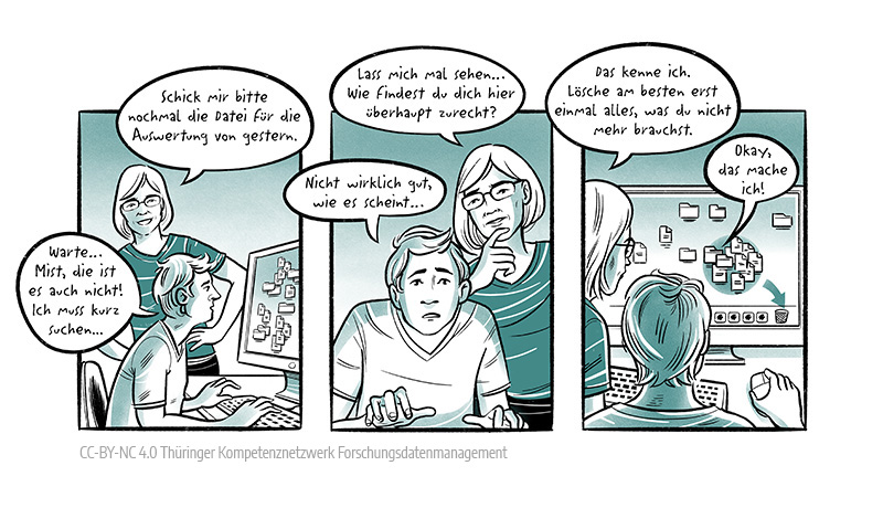 Erstes Comic von 5S Data zu 